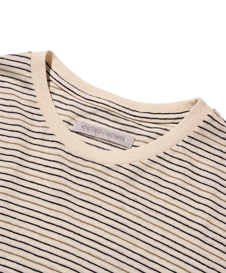 Hemp Stripe Tee - Final Sale