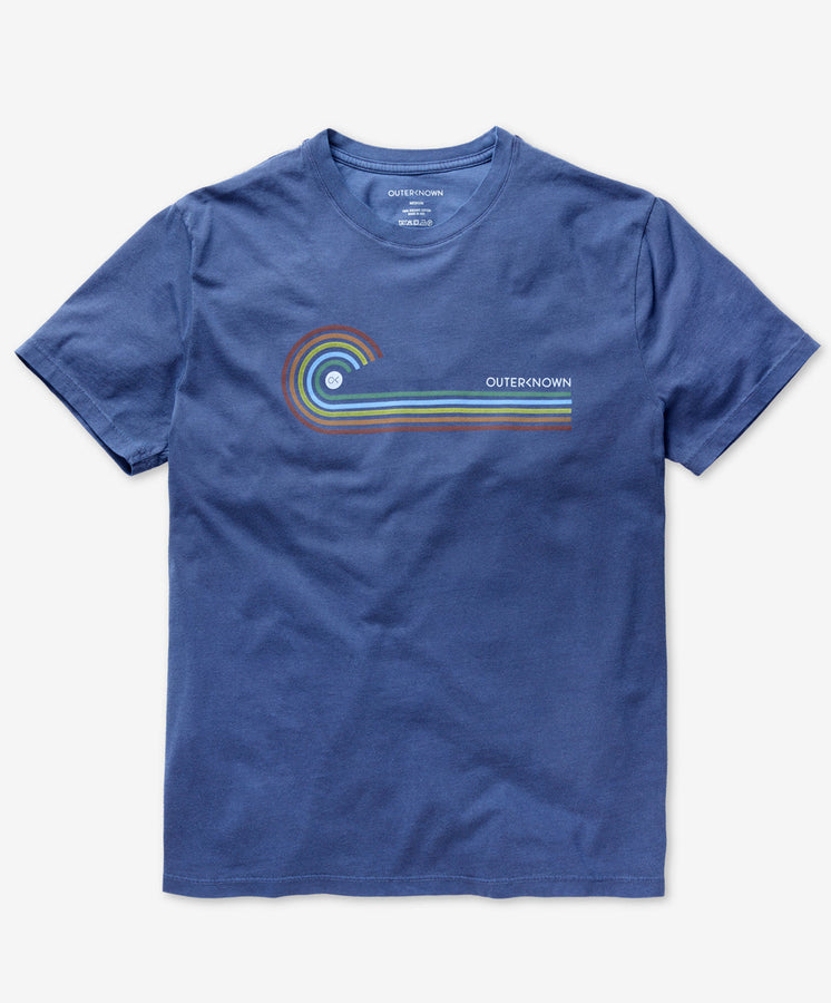 Rainbow Wave Tee