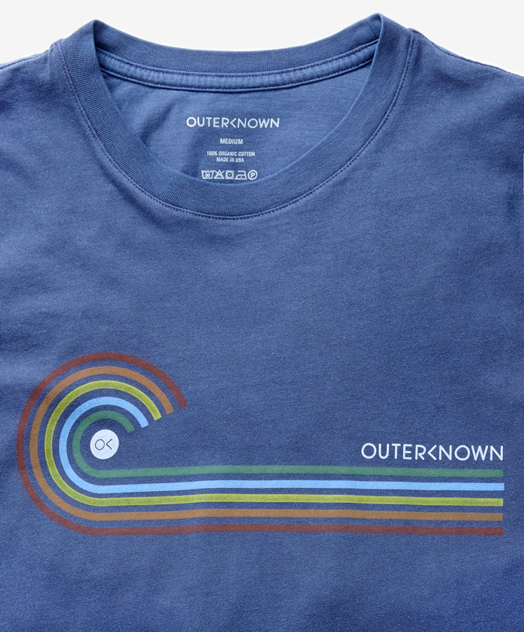 Rainbow Wave Tee