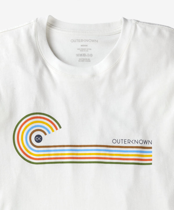 Rainbow Wave Tee