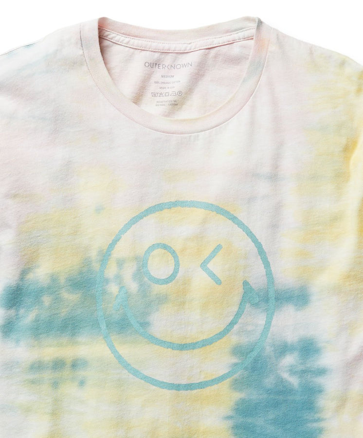 Happy Tie-Dye L/S Tee