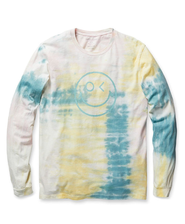 Happy Tie-Dye L/S Tee