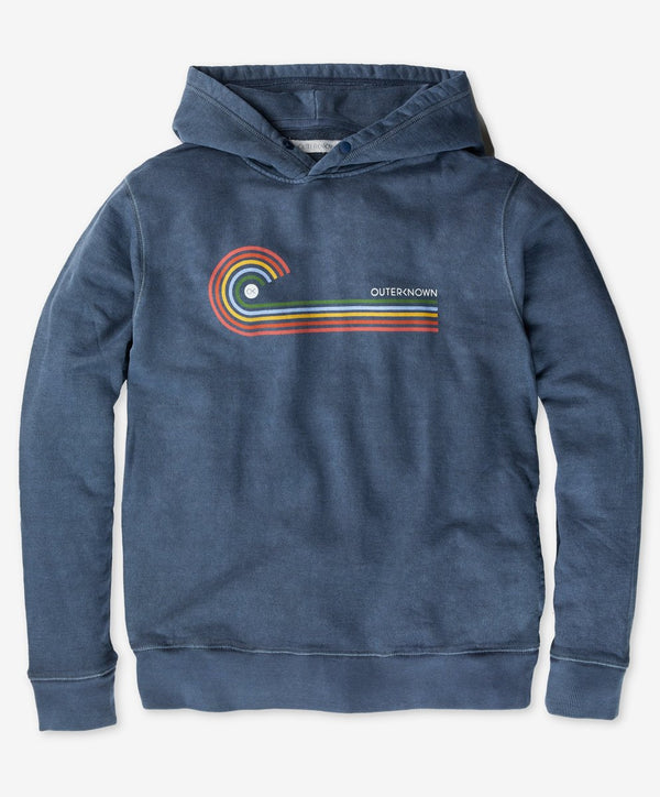 Rainbow Wave Hoodie