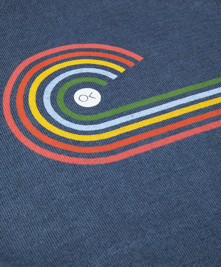 Rainbow Wave Hoodie
