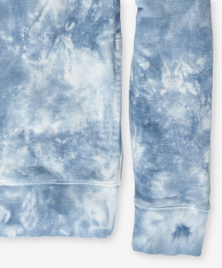 Sur Tie-Dye Snap Hoodie