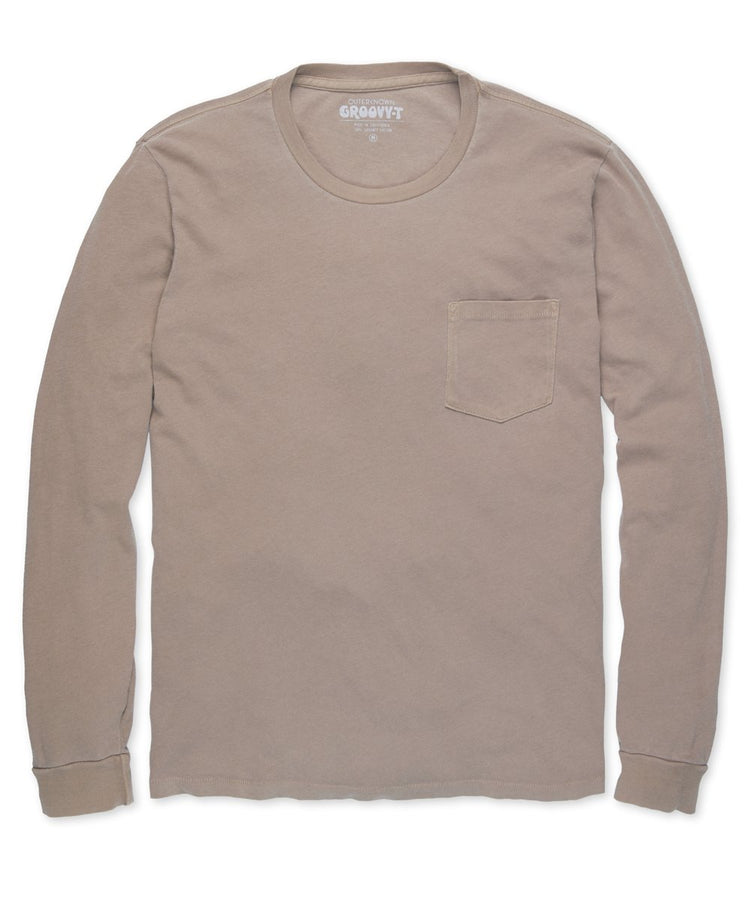 Groovy Long Sleeve Pocket Tee