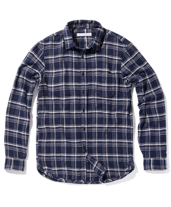 Eugene plaid shirt - admiral blue