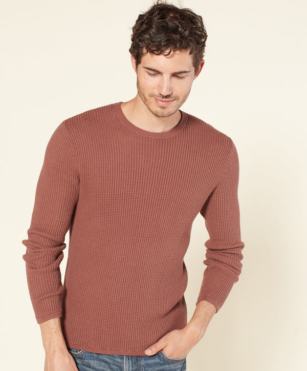 Zephyr Waffle Sweater - Outerworn