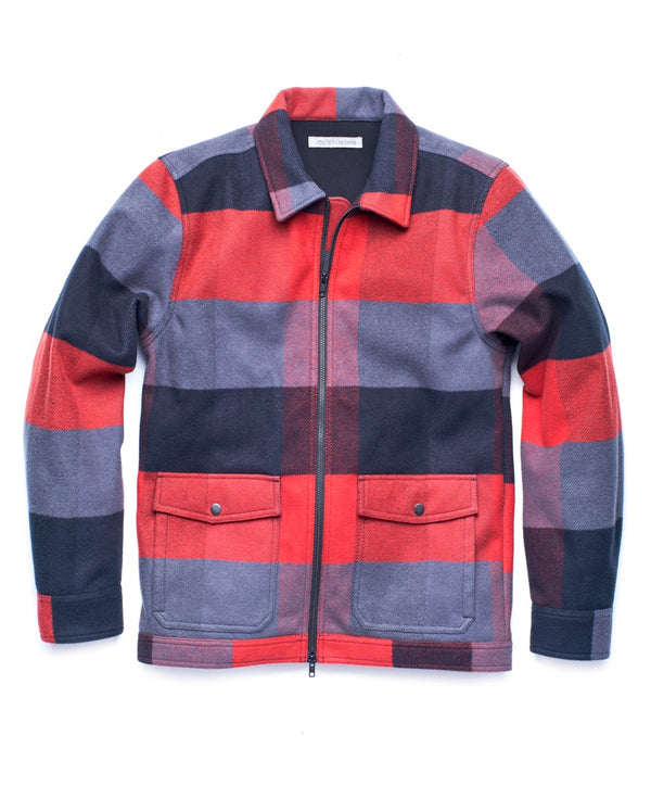 Fleece Blanket Shirt Jacket - Outerworn