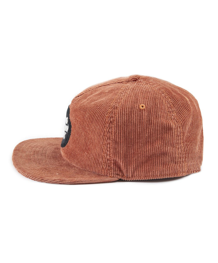 Circle Hollow Days Cord 5-Panel Hat