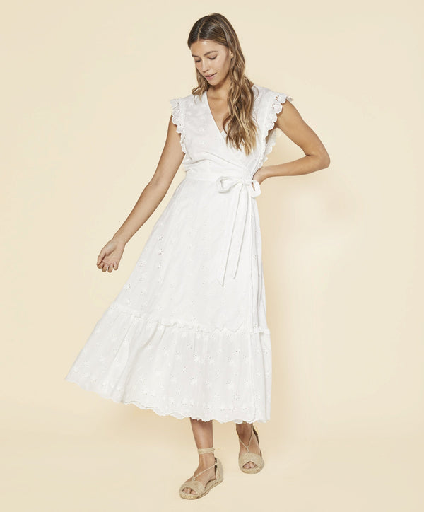 Kahlo Wrap Dress - Outerworn