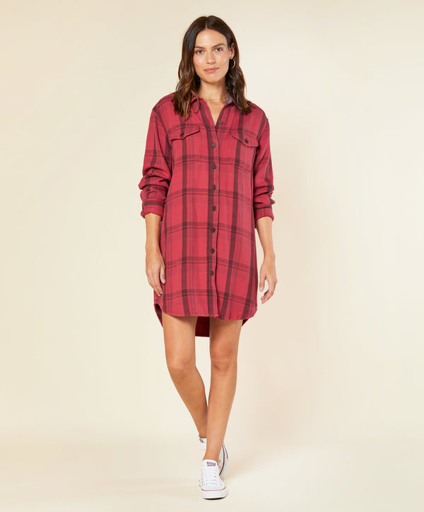 Blanket Shirt Dress