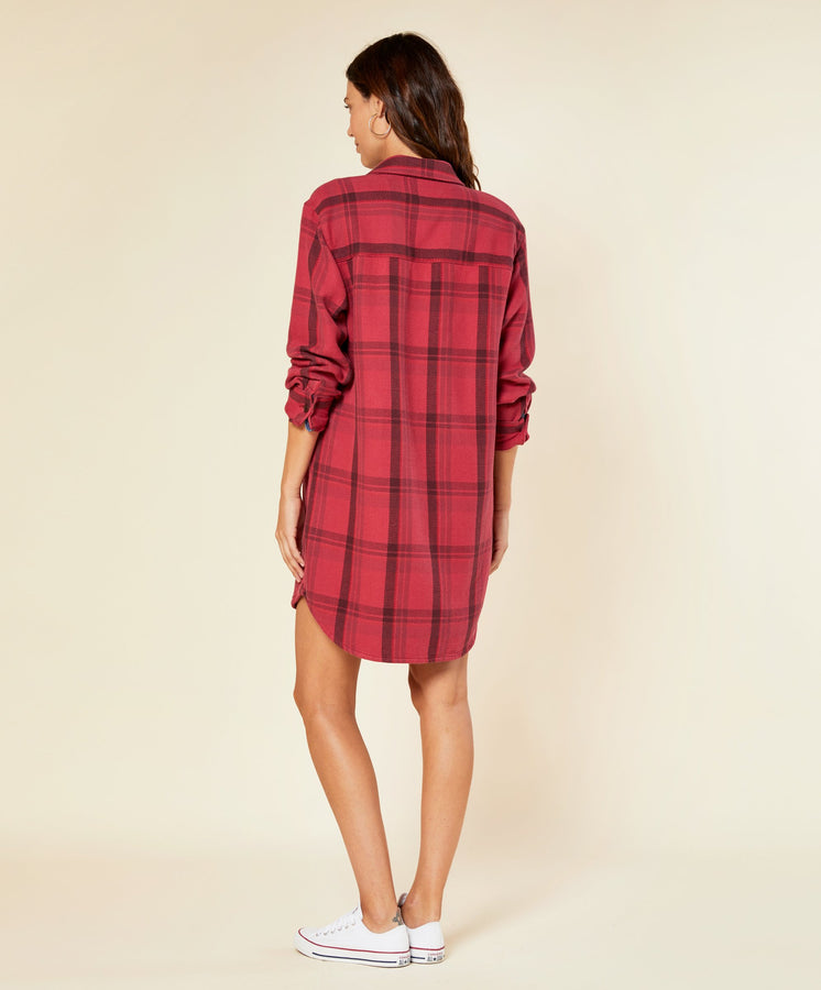 Blanket Shirt Dress