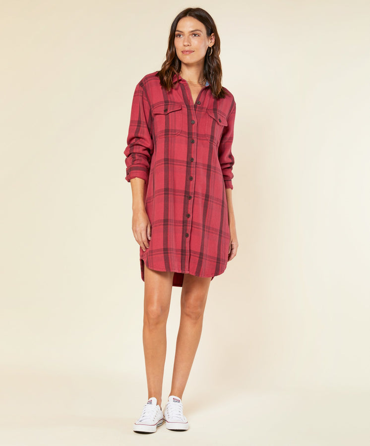 Blanket Shirt Dress