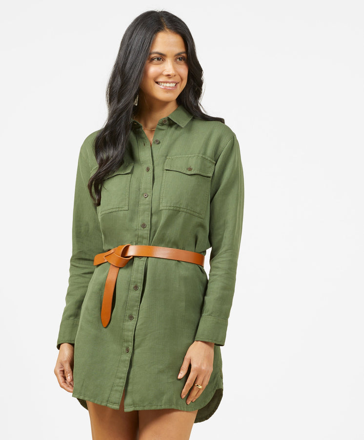 Utility Shirt Dress