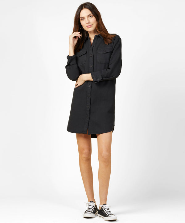 Chroma Blanket Shirt Dress