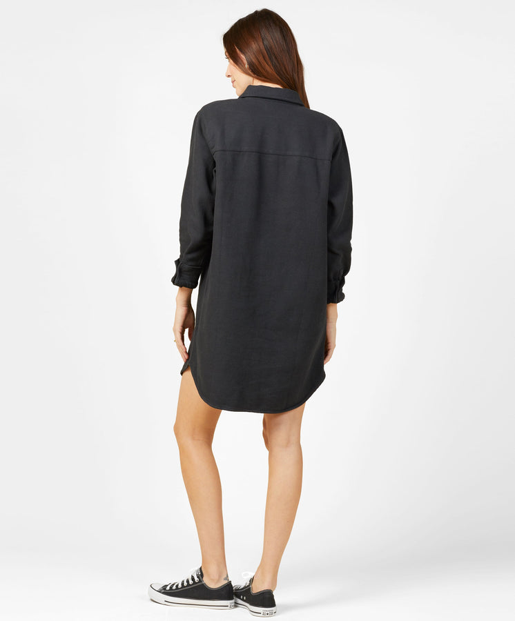 Chroma Blanket Shirt Dress