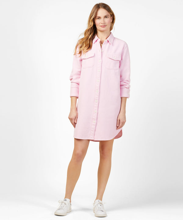 Chroma Blanket Shirt Dress