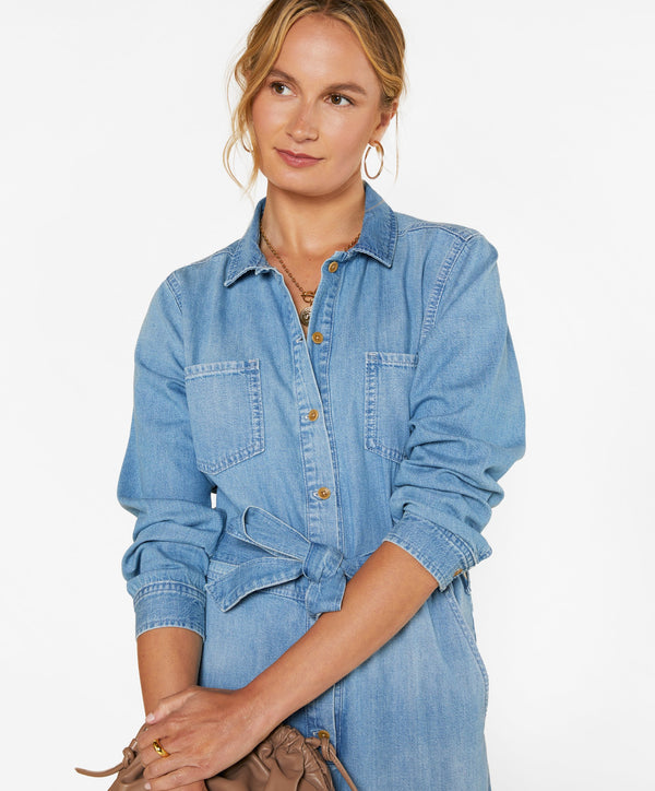 Wyatt Denim Jumpsuit