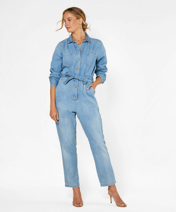 Wyatt Denim Jumpsuit