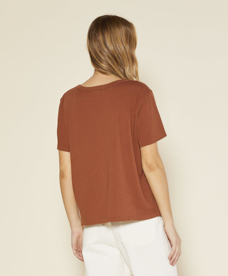Sunny Scoop Neck Tee