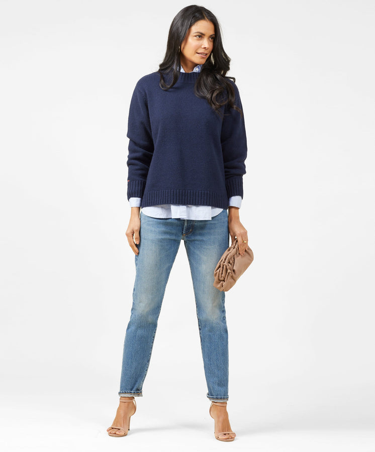 Archer Cashmere Crew