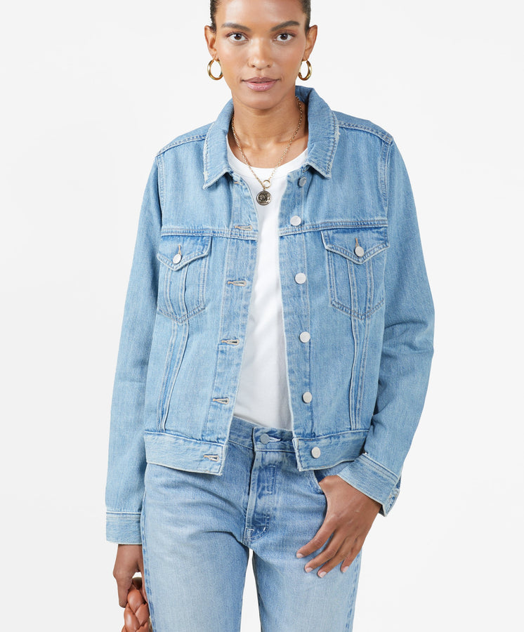 Women's Peacenik Denim Trucker