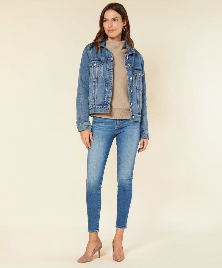 Women's Peacenik Denim Trucker