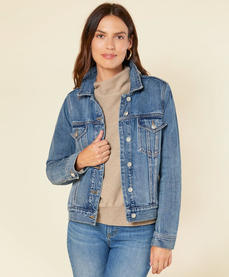 Women's Peacenik Denim Trucker