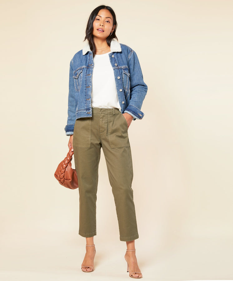 Womens Peacenik Sherpa Trucker