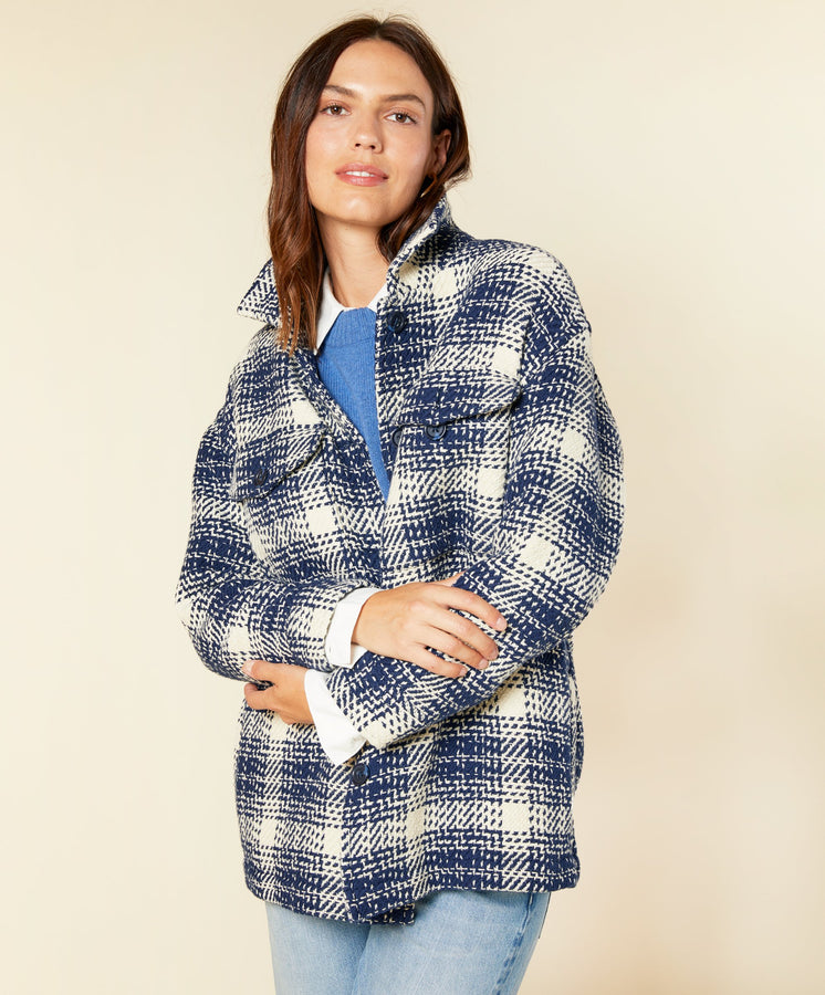 Cloud Weave Shirt Jacket
