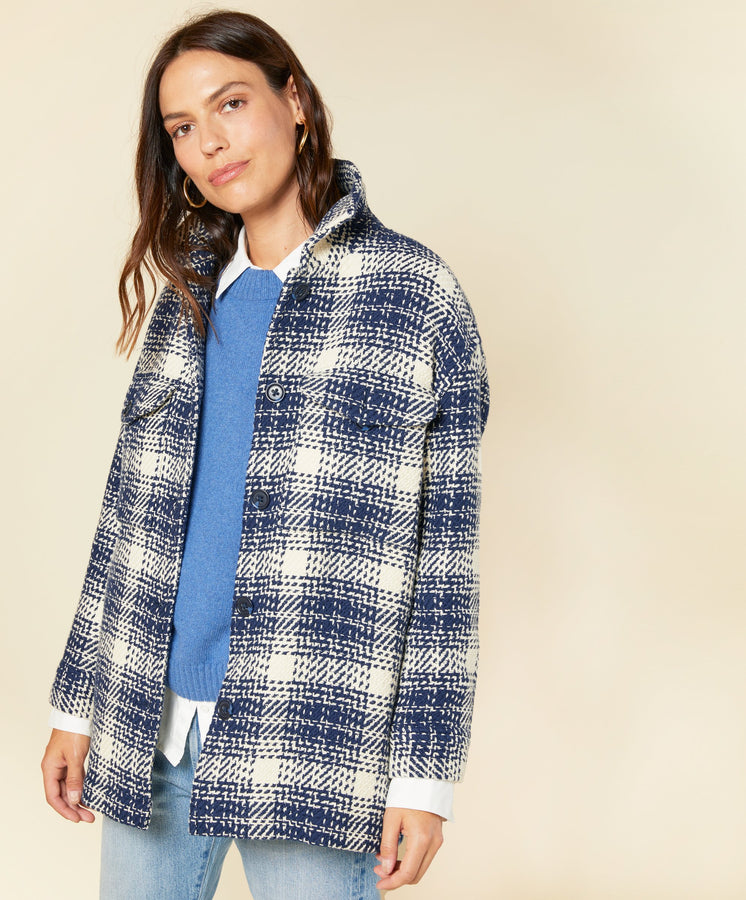 Cloud Weave Shirt Jacket