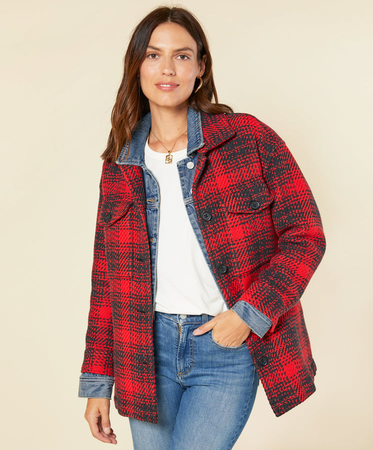 Cloud Weave Shirt Jacket