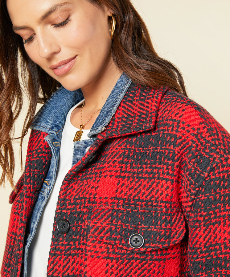 Cloud Weave Shirt Jacket