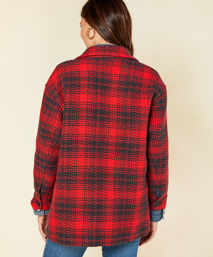 Cloud Weave Shirt Jacket