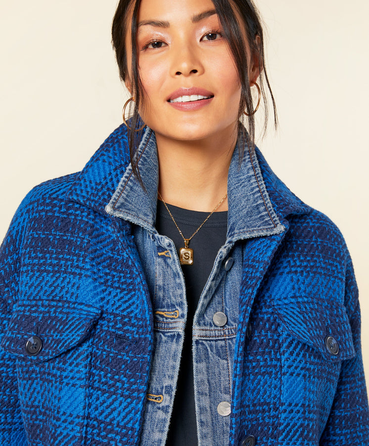 Cloud Weave Shirt Jacket