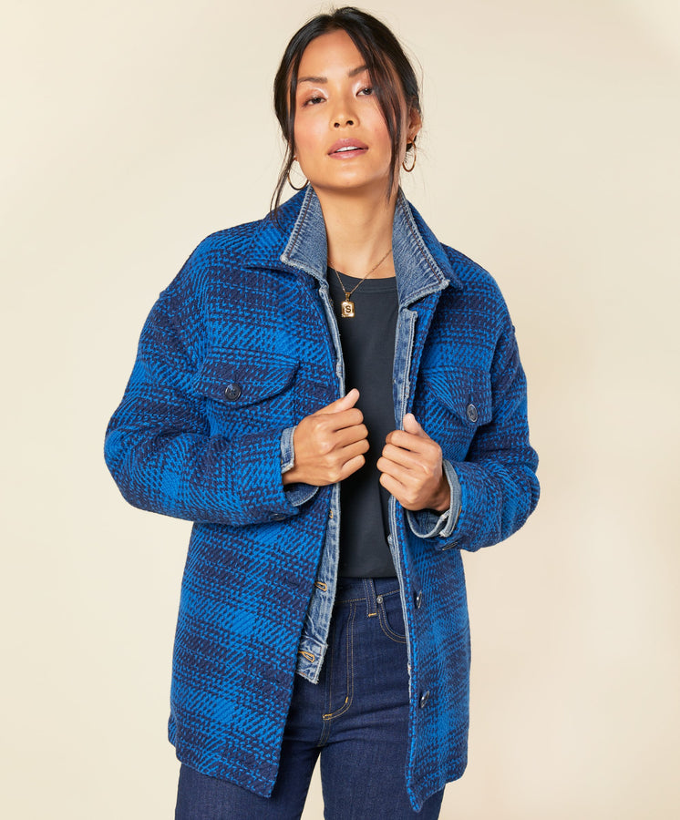 Cloud Weave Shirt Jacket