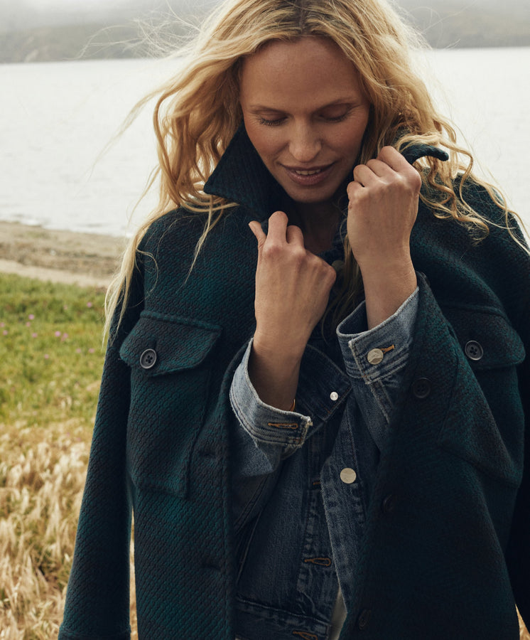 Cloud Weave Shirt Jacket