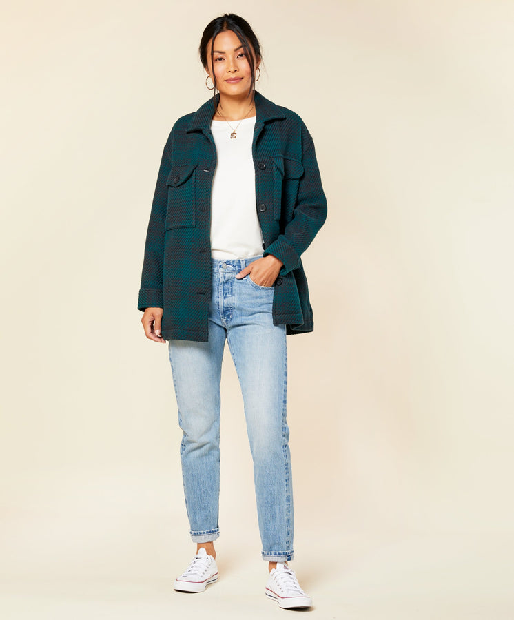 Cloud Weave Shirt Jacket