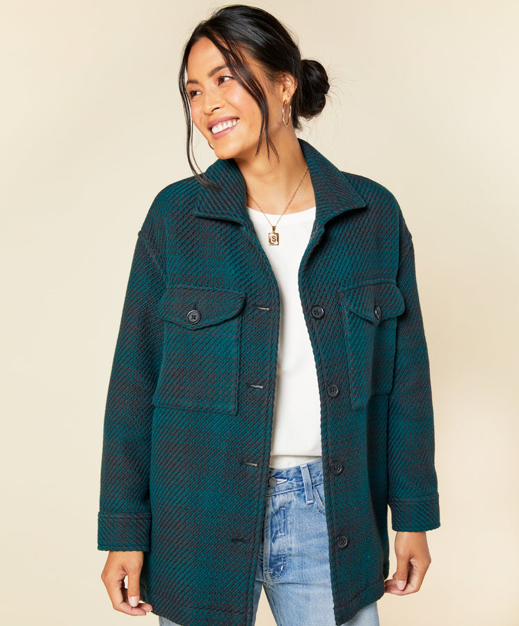 Cloud Weave Shirt Jacket