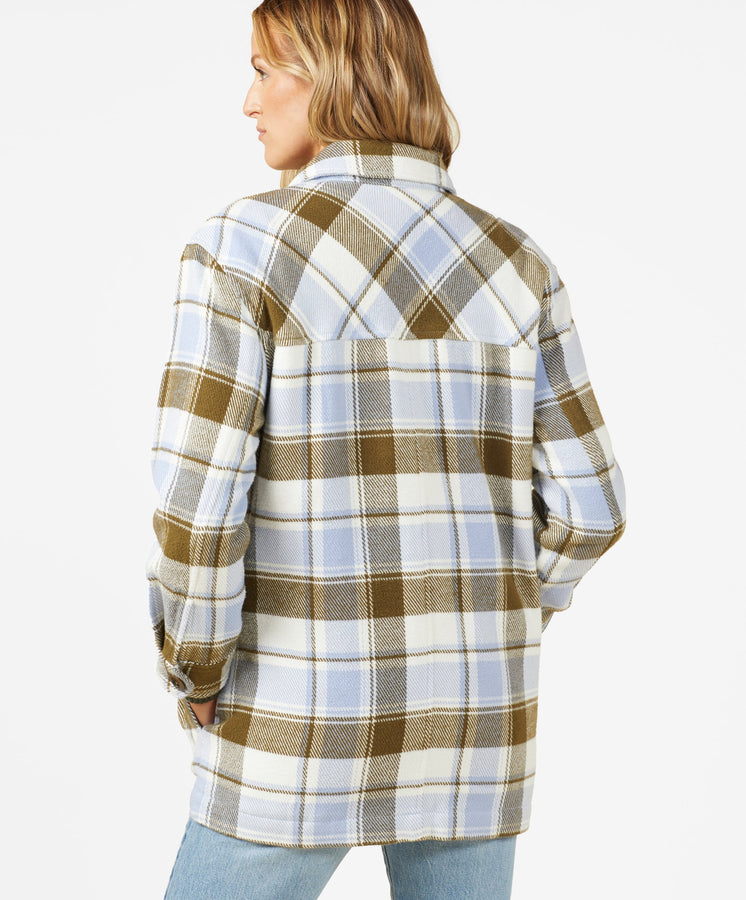 Women's Blanket Shirt Jacket