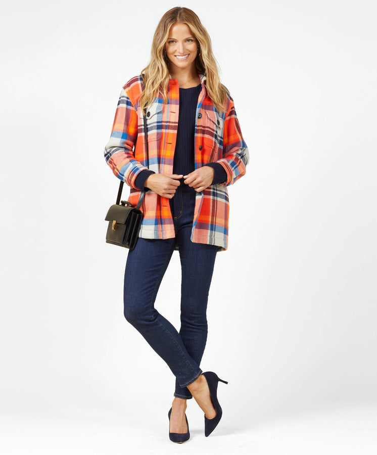 Women's Blanket Shirt Jacket