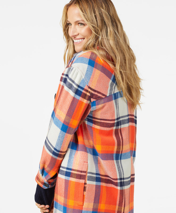 Women's Blanket Shirt Jacket