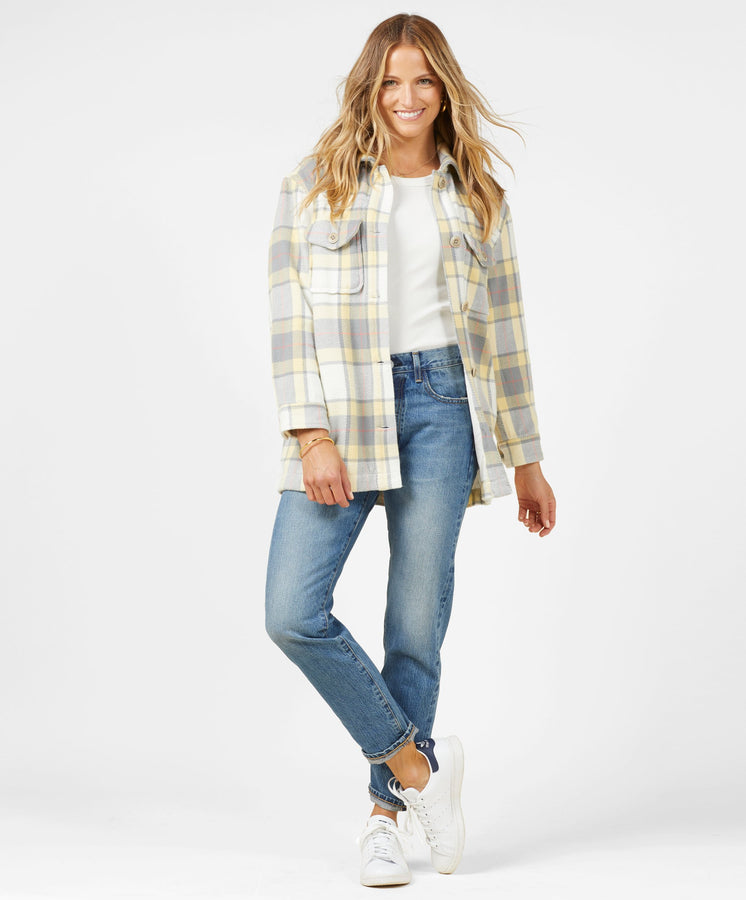 Women's Blanket Shirt Jacket
