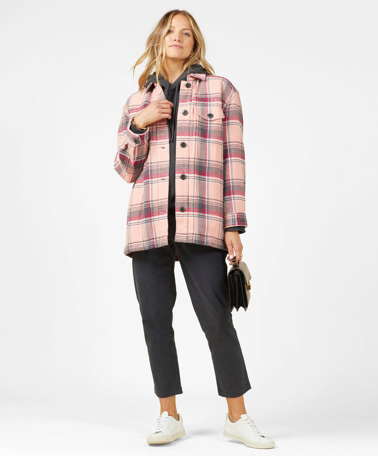Women's Blanket Shirt Jacket