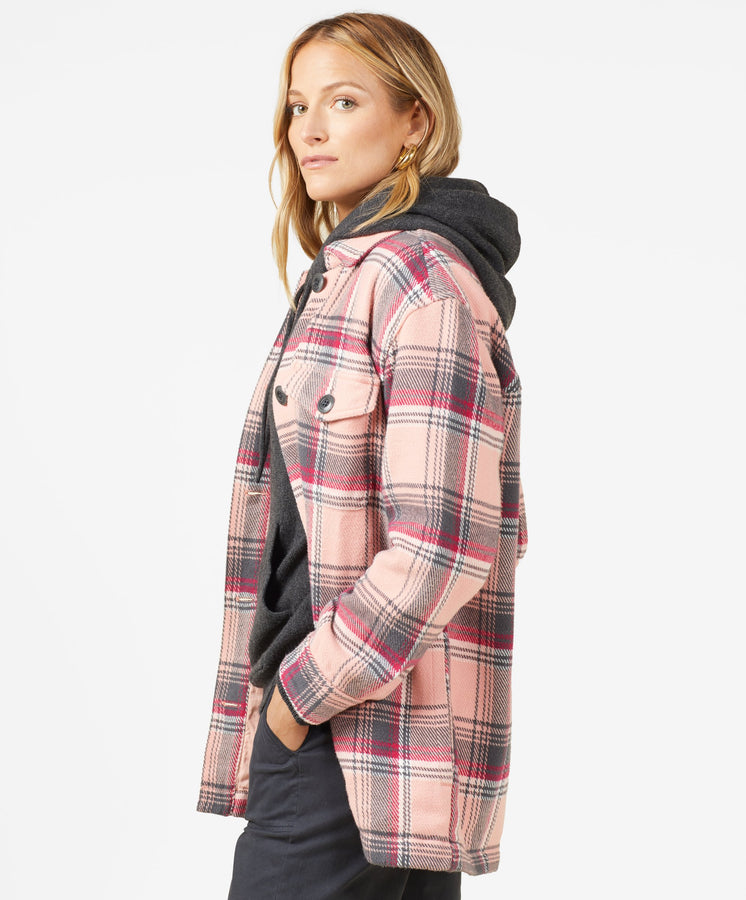 Women's Blanket Shirt Jacket