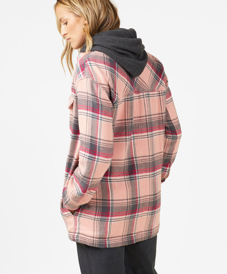 Women's Blanket Shirt Jacket
