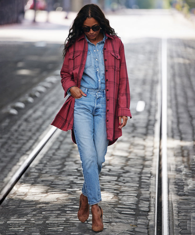 Blanket Shirt Dress